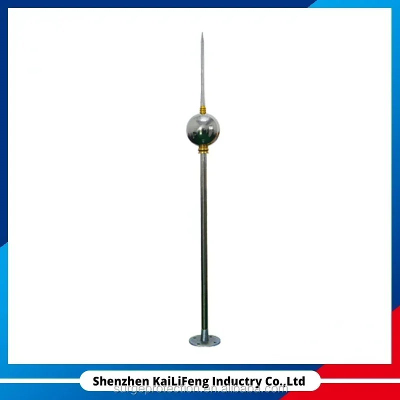 قضيب البرق Ese المثالي من الفولاذ المقاوم للصدأ بسعر مثالي تم إنتاجه أكثر من 14 عامًا من مصنع Ese Surge Arrester