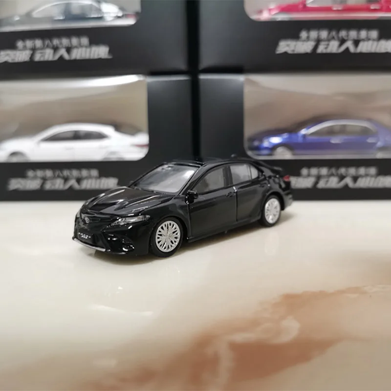 Original escala 1:64 gac toyota camry gen.8 esporte liga modelo de carro exibição estática presente colecionável brinquedo lembrança decoração