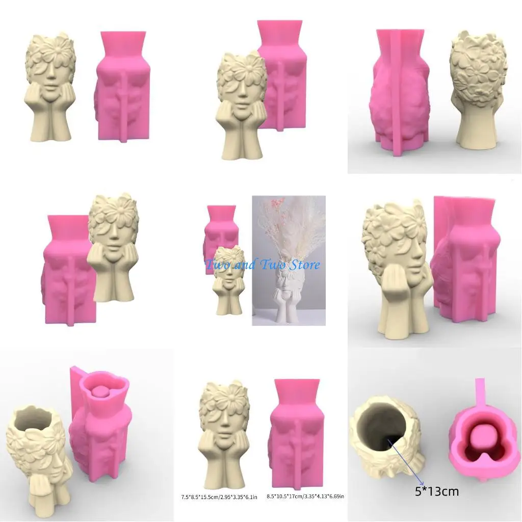 

HX6F Human Body Flexible Crafting Moulds Silicone Texture Silicone Craft Moulds