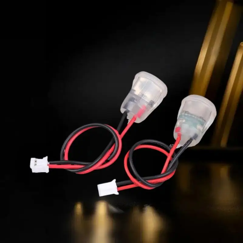 New 1/3/5Pcs Type C Female Socket Jack Connectors Waterproof 2 Wire Pigtail Cable With LED Lights 3A 5V Fast Charger Power Port