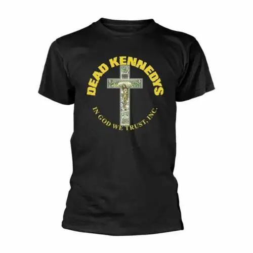 Dead Kennedys 'In God We Trust 2' Black T shirt - NEW