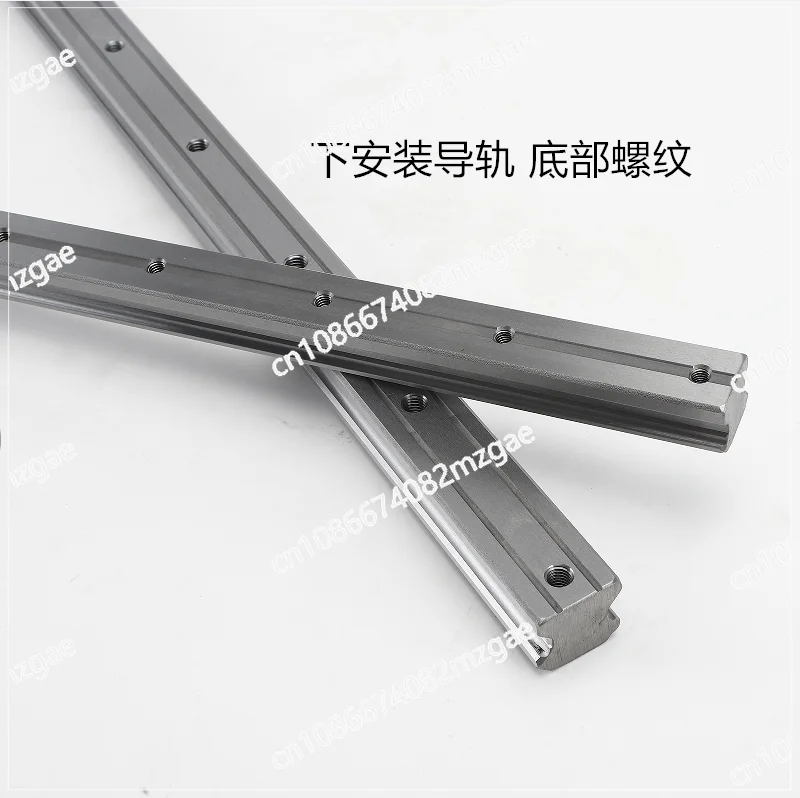 Linear guide HGR15T 20T 25T 30T 35T lower lock guide, lower mounting guide  length 1 meter