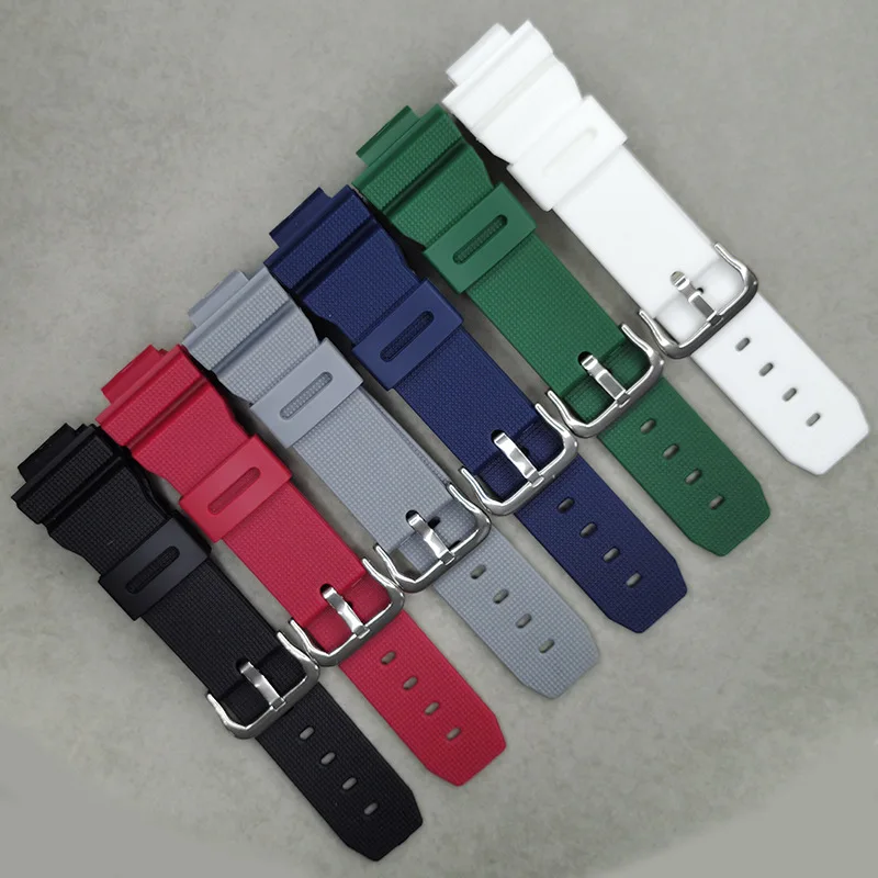 Strap for Casio G-SHOCK DW-6900 DW-5600 GW-M5610 5000 G-5600 5700 Resin Silicone Watch Band Sport Waterproof Bracelet Accessorie