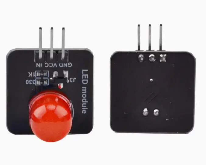 Light-emitting diode indicator LED light red yellow blue green white electronic building blocks 10mm light-emitting module