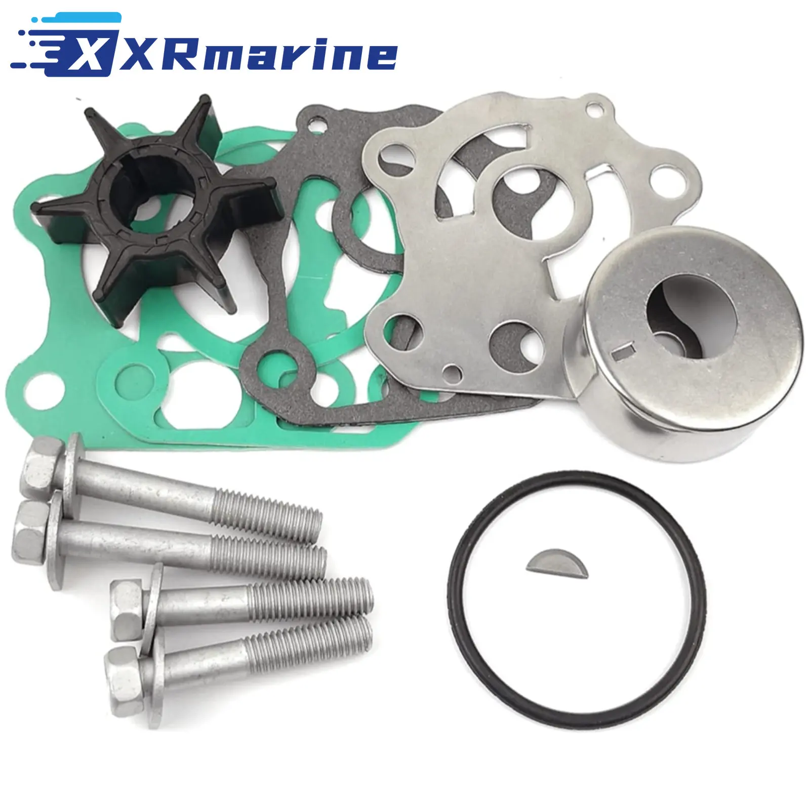 6H3-W0078 Water Pump Impeller Kit for Yamaha 4-Stroke 50 60 HP FT 50 60 Outboard Motor 6H3-W0078-00 6H3-W0078-A0 6H3-W0078-02