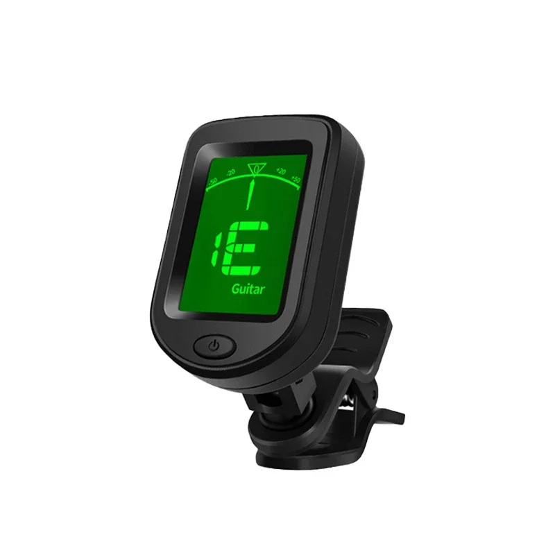 Guitar Tuner Clip-on Chromatic Digital Tuner LCD Display Mini Size  for Acoustic Guitar Ukulele Violin Electronic Tuner