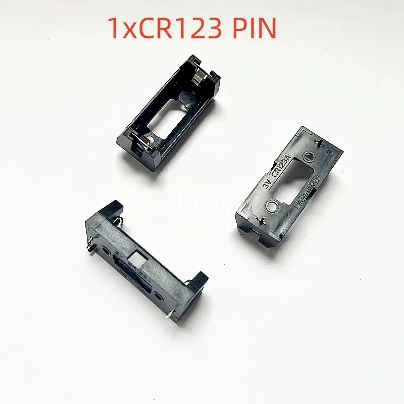 CR123A 16340 SMD SMT THM uchwyt na akumulator nylonowy LIR123A pojemnik na baterie ognioodporny typu Pin pozłacana łatka