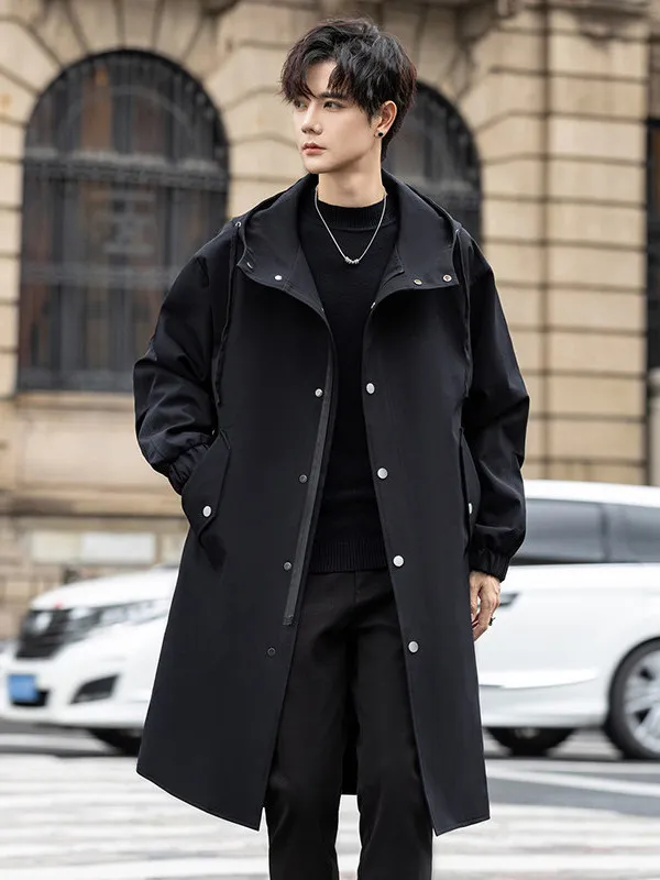 

Мужская ветровка Cleanfit с капюшоном: повседневная, ветрозащитная, однотонная, модная, брендовая, для отдыха и работы, верхняя одежда