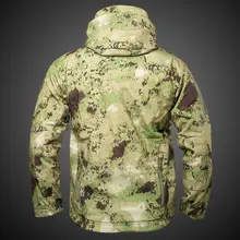 Mege Military Camouflage Fleece Jacket #4