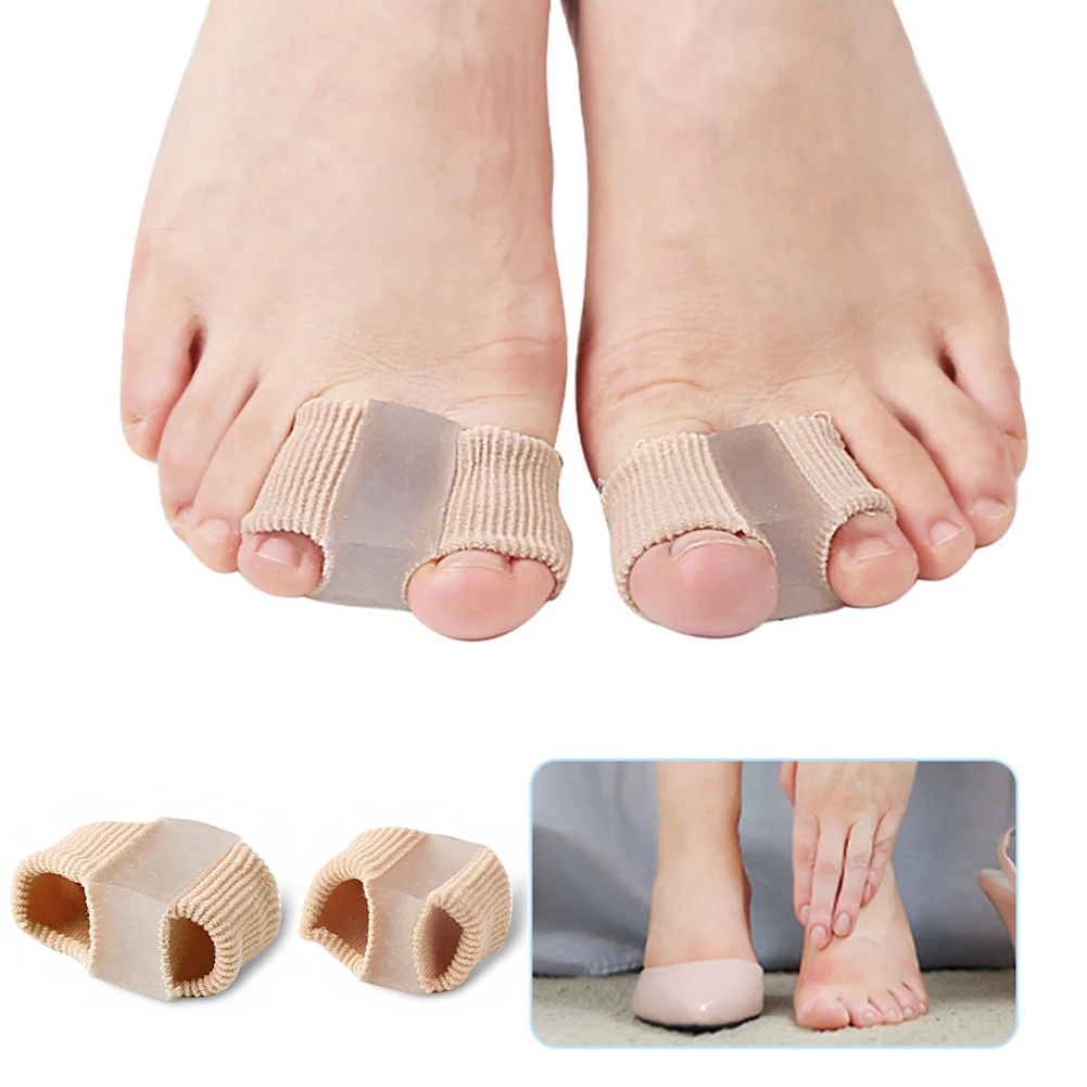 1PC Toe Separator Silicone Pedicure Tools Bones Orthopedics Bunion Corrector Gel Insoles For Shoes Foot Care Tool