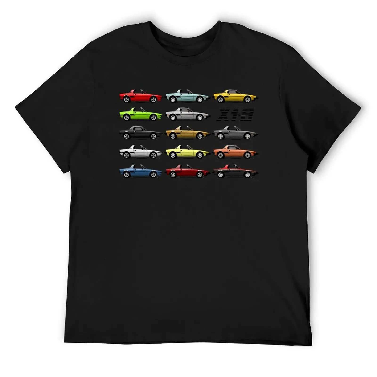 Fiat Bertone X1/9 T-Shirt Man T Shirt Man T-Shirt Quick-Drying Blue Archive Funny T Shirts Men(4XL 5XL 6XL No Shipping)