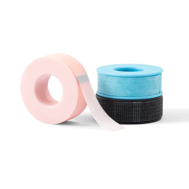 GENSE-Ruban de gel de silicone micropore non tissé ES, pour peau sensible, degré respirant, coussretours sous les yeux, outils d'extension de cils