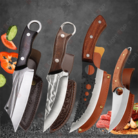 Stainless Steel Kitchen Knife Hand-forged Boning Knife Cooking Chef's Knives Fruit Slicing Utility Knife for Kitchen Accessories