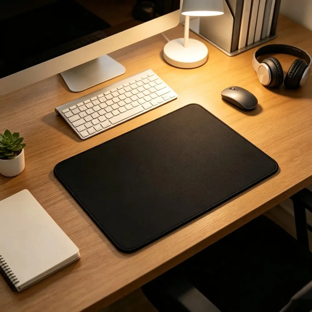 HD Print Large Mouse Pad, Stitched Edge Non‑Slip Rubber Base XXL Desk Mat for Laptop PC Keyboard Office Game