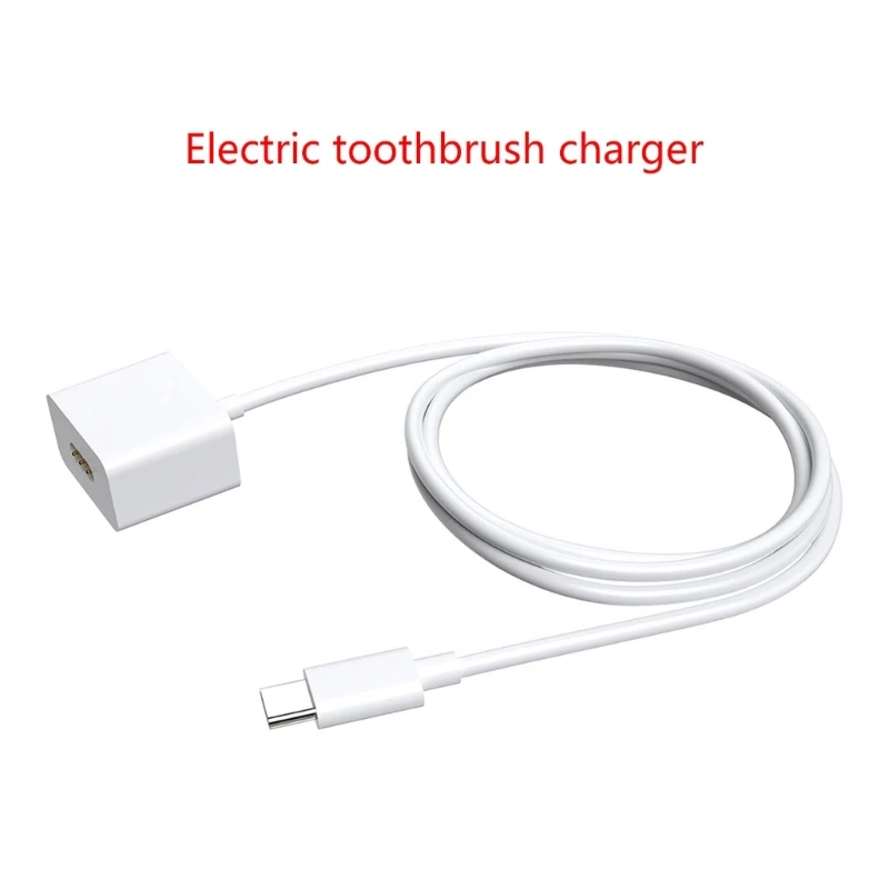 1M USB 3 Pin Magnetic Chargers Adapters USB Charging Cable Fast Charge Cord for Laifen Electric Toothbrush F19E