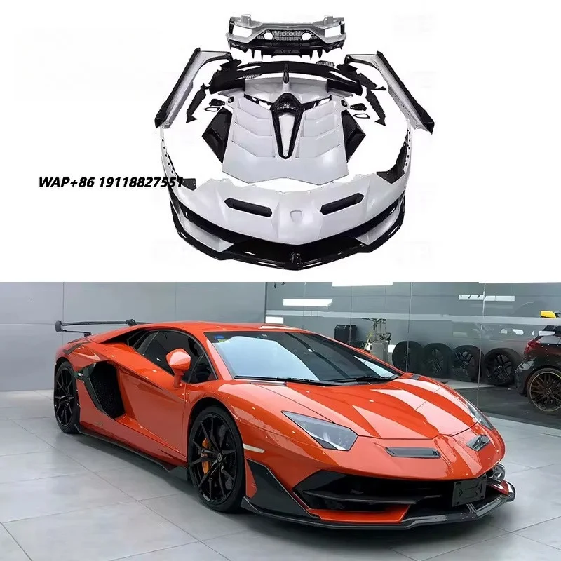 Part Carbon Fiber Body Kit for  Aventador LP700 LP720 LP750 Upgrade Front Bumper Facelift Car Accessories