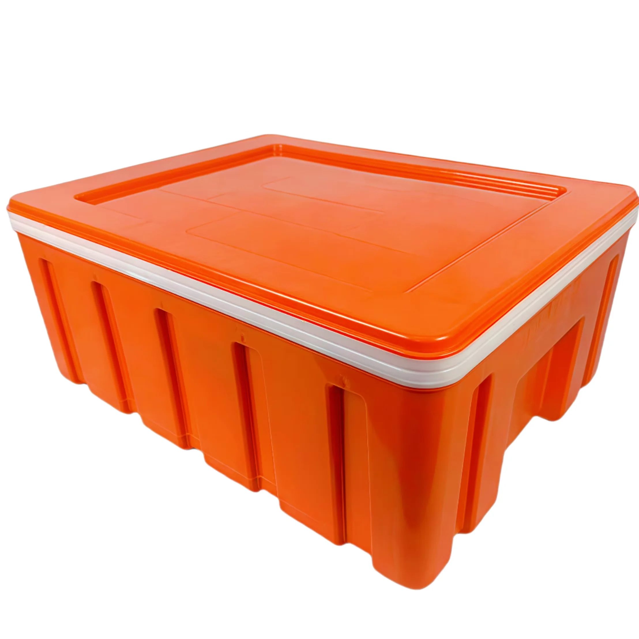 

42L Whole Outdoor Camping Cooler Box, Food Delivery Insulated Container For School Canteen Insulated Box