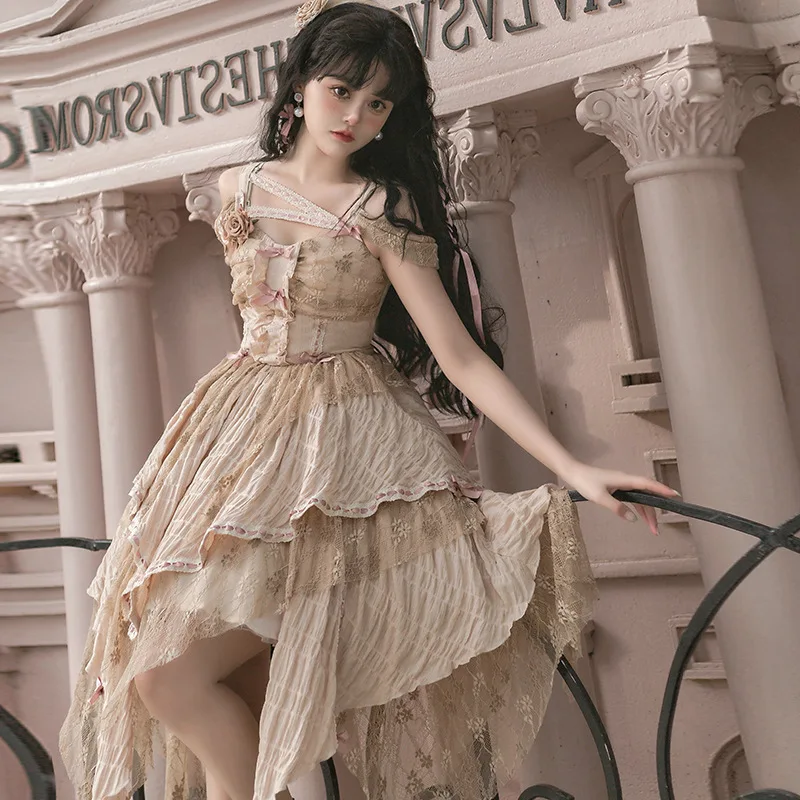 Suspender Dress Everyday Cute Lolita Sweet