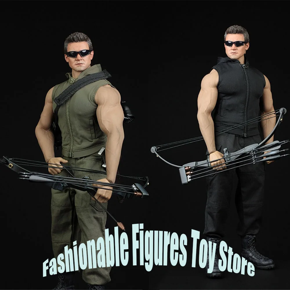 XM004 1/6 Men Soldier Vest Hooded Sweater Shirt Military Combat Tops Pants For 12" Strong Muscle Tbl M34/M35 Action Figure Body