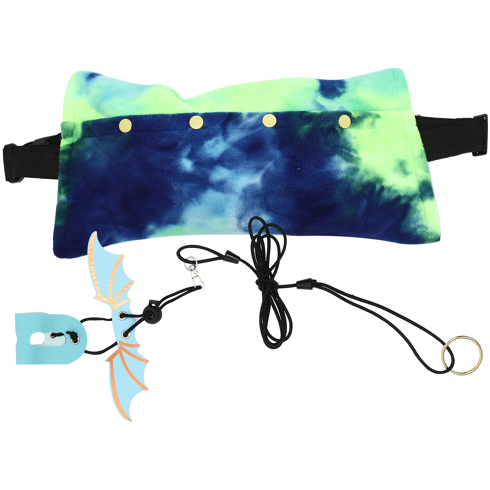 

Pet Lizard Bag Carrying Reptile Carrier Set Outdoor Bearded Dragon Small Blue Portable Travel Pet Leash Bag Soft Material