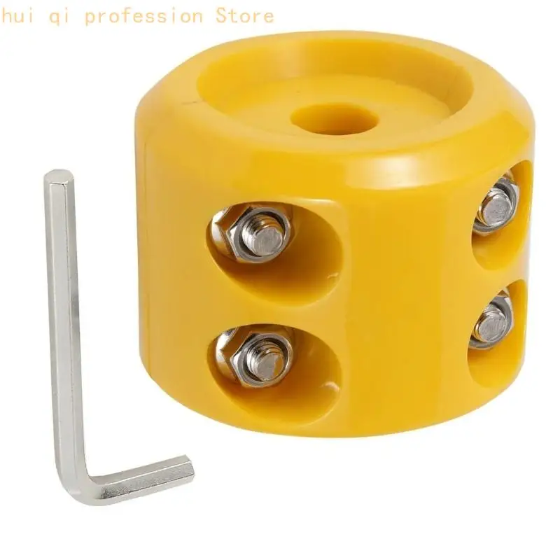 Fahrzeug-Hakenstopper, Winden-Kabelleitungsschoner mit Gummi-Außenkörper und Metallbefestigungen für LKW UTV ATV H8WE – Detail 9