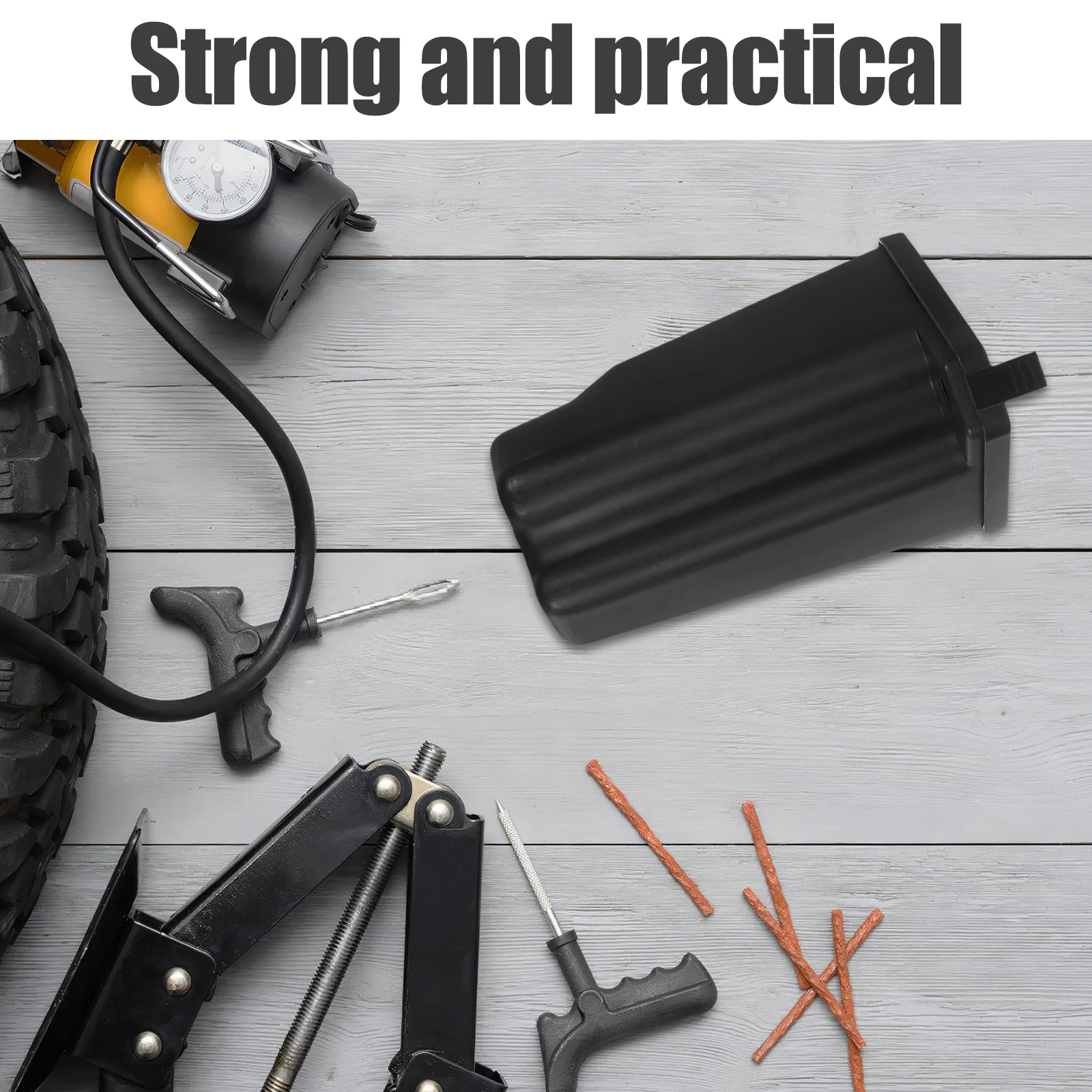 

Motorcycle Tool Box Waterproof Plastic Compact Design Durable Repair Storage Container Holder Case For Outdoor Riding