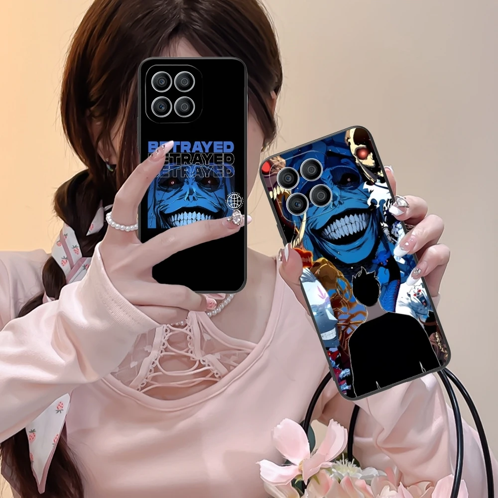 Solo Death God Mobile Cell Phone Case for Huawei Honor 90 80 70 60 50 30 20 10 9 8 7 Pro C S SE Lite 5G Black Phone Cover Shell