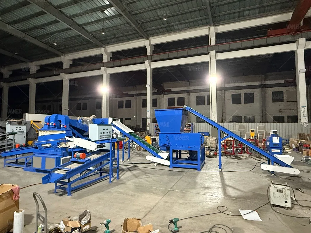 V-S40 600-800KG/H Single Shaft Shredder Pre-shredder Copper Wires Crusher Machinery Copper Wire Granulator Machine  From Vaner