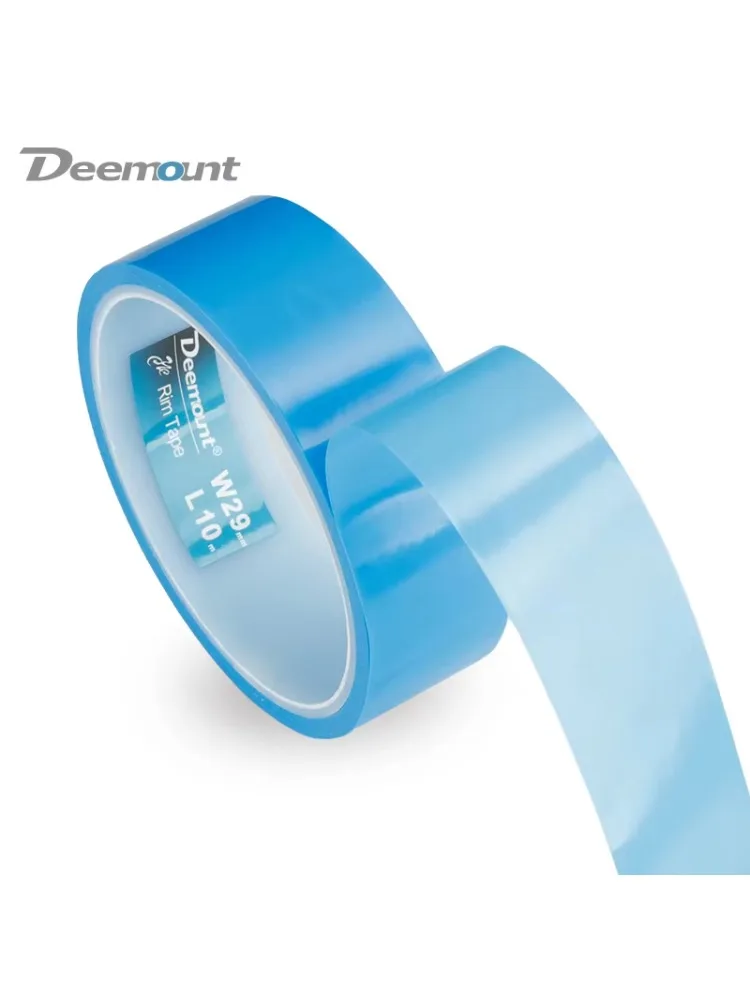 AliExpress DEEMOUNT Bicycle Tubeless Rim Tape Tensilized Strapping Synthetic Rubber Adhesive 0.012mm Thickness 10m Length Multi Width Options