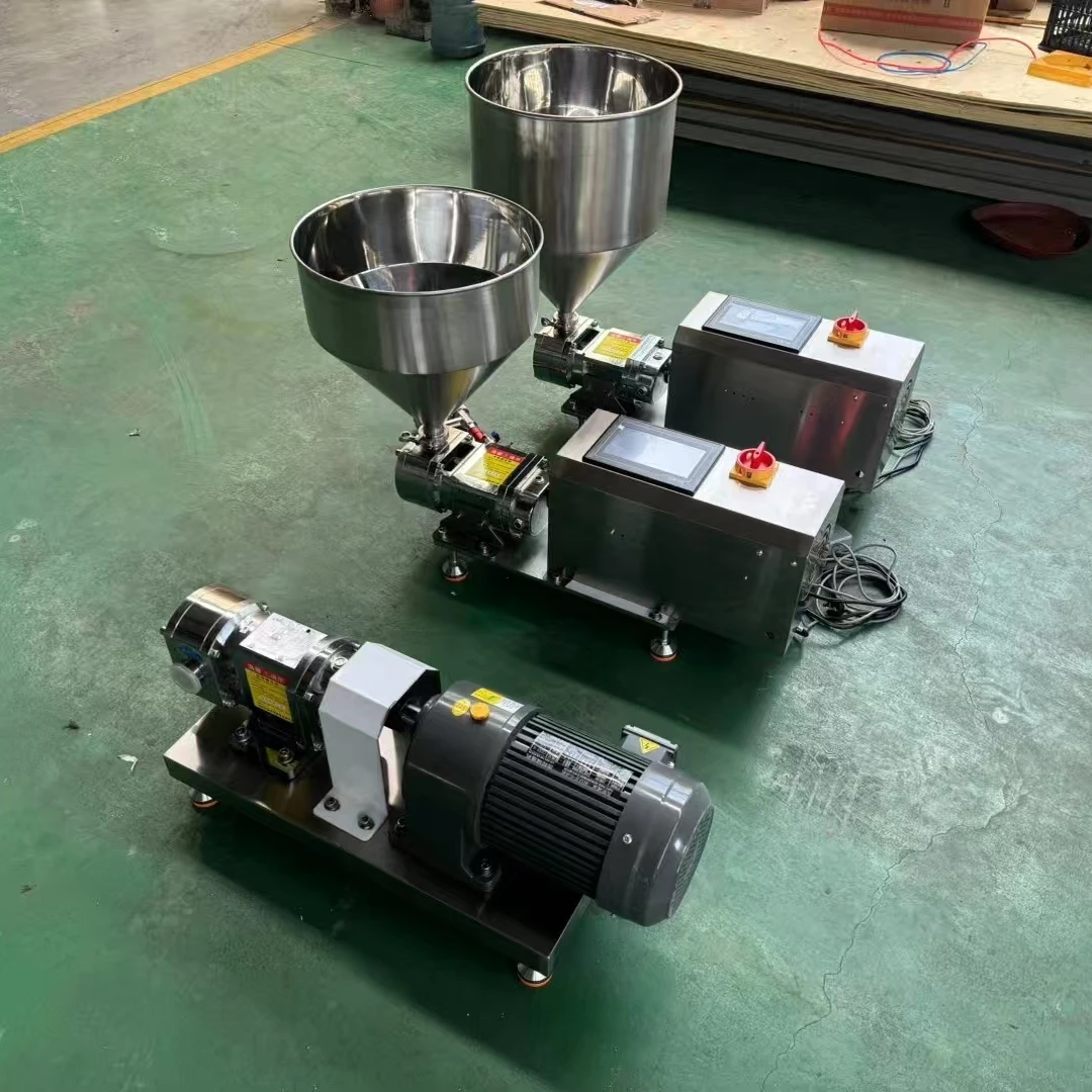 Enchufe Manual semiautomático de gelatina para pan, relleno de pastel, Donut, mermelada, máquina de Chocolate, depósito de crema