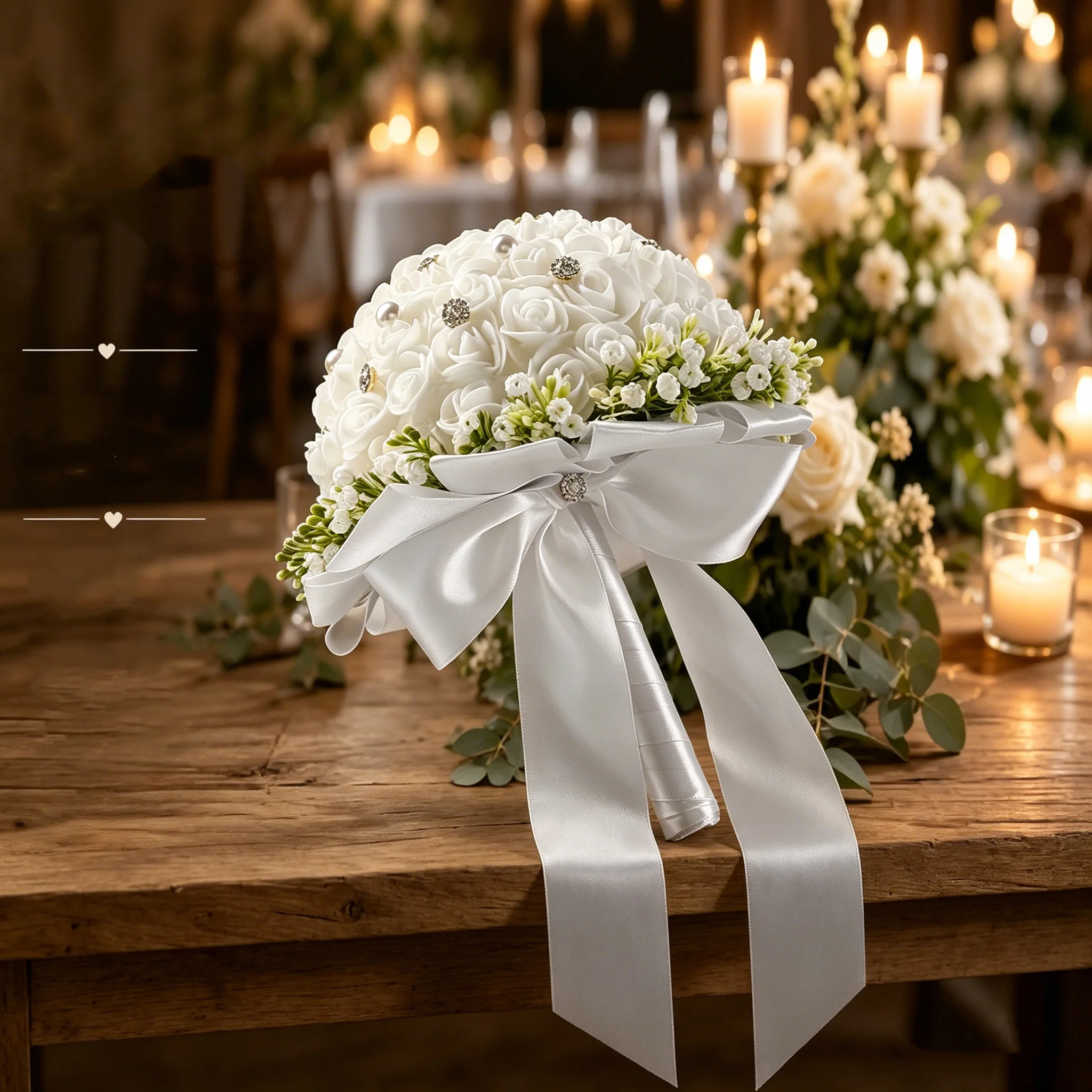 Starry Sky Wedding Rural Style Wedding Banquet Decoration Bouquet image 4