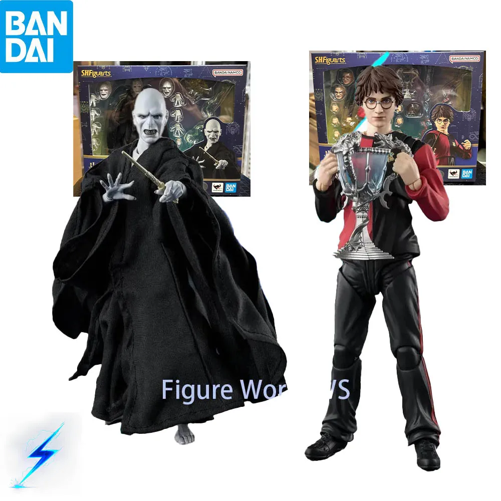

В наличии BANDAI S.H.Figuarts Гарри Поттер Лорд Волдеморт Гарри Поттер и кубок огня Аутентичная фигурка Модель