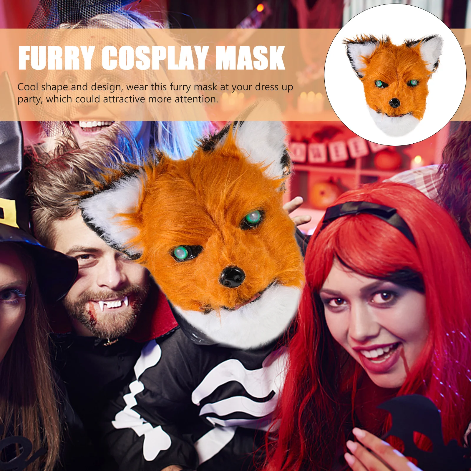 

Mouth-Opening Wolf Mask Furry Cosplay Costume For Adults Realistic Jaw Movement Party Masquerade Halloween Mardi Gras