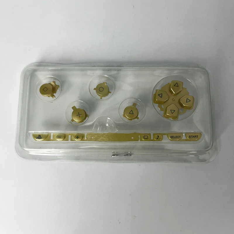 ChengHaoRan 1Set Repair Parts Left Right ABXY Select Start Home Button Kit Replacement For  PSP 1000 Game Console