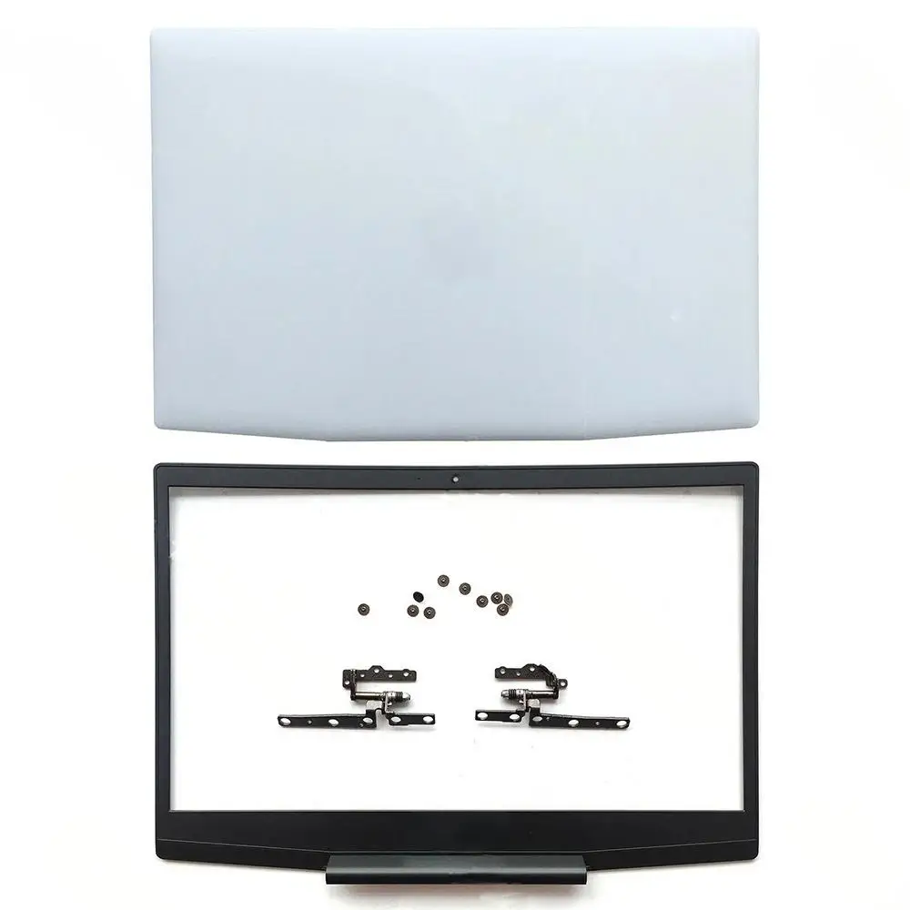 New For Dell G3 15 3590 G3 3500 P89F White LCD Back Cover+Front Bezel+Hinges Screws