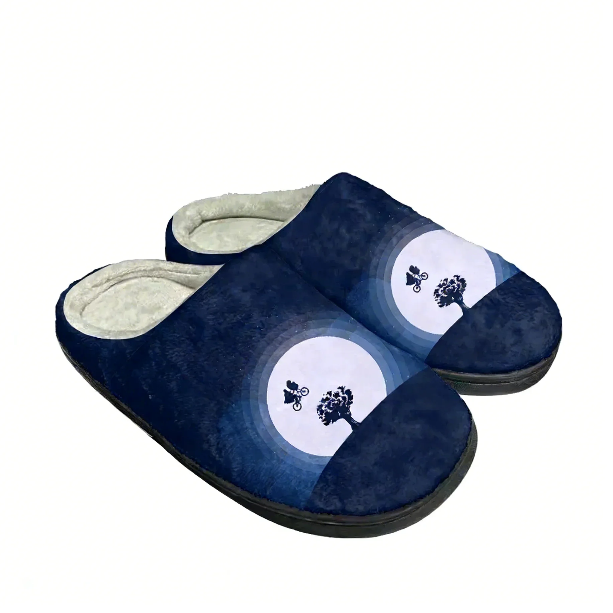 

ET Extra Terrestrial Fashion Cotton Custom Slippers Mens Women Teenager Plush Casual Keep Warm Shoes Thermal Comfortable Slipper