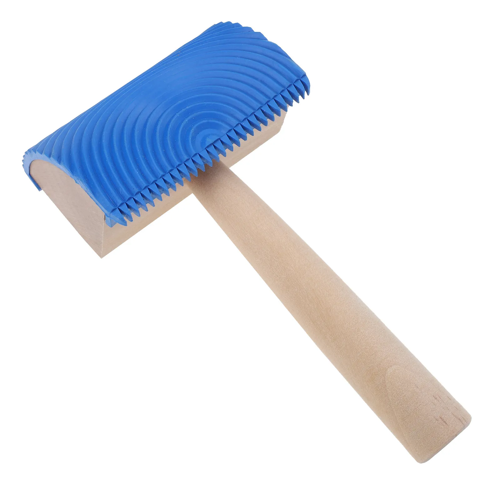 Premium Rubber Wood Graining Painting Tool for Walls DIY Wall Decoration Natural Wood Grain Texture Effect Easy Clean Reusable - view 3