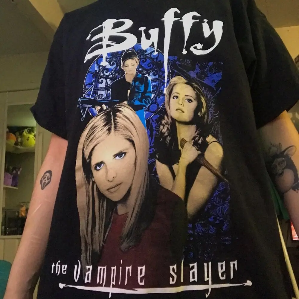 

Buffy the Vampire Slayer Movie Black T-shirt Unisex S-5XL Gift For Fans VN1462