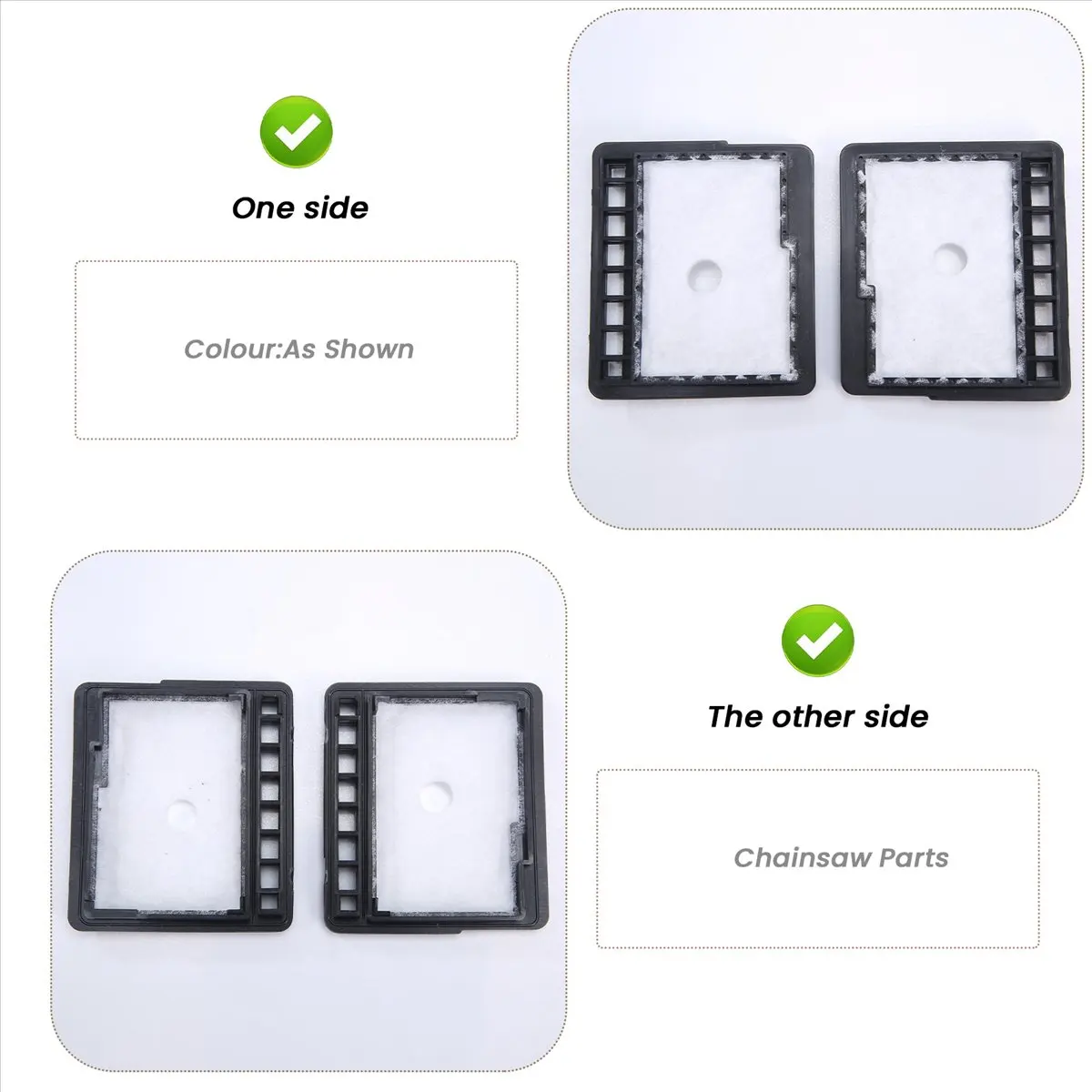 

A23PBG 13031039132 Filter Kit for CS-300 CS-301 CS-305 CS-346 CS-3000 CS-3400 CS-3450 Chainsaw Gas Saw Replaces 90076 90149Y