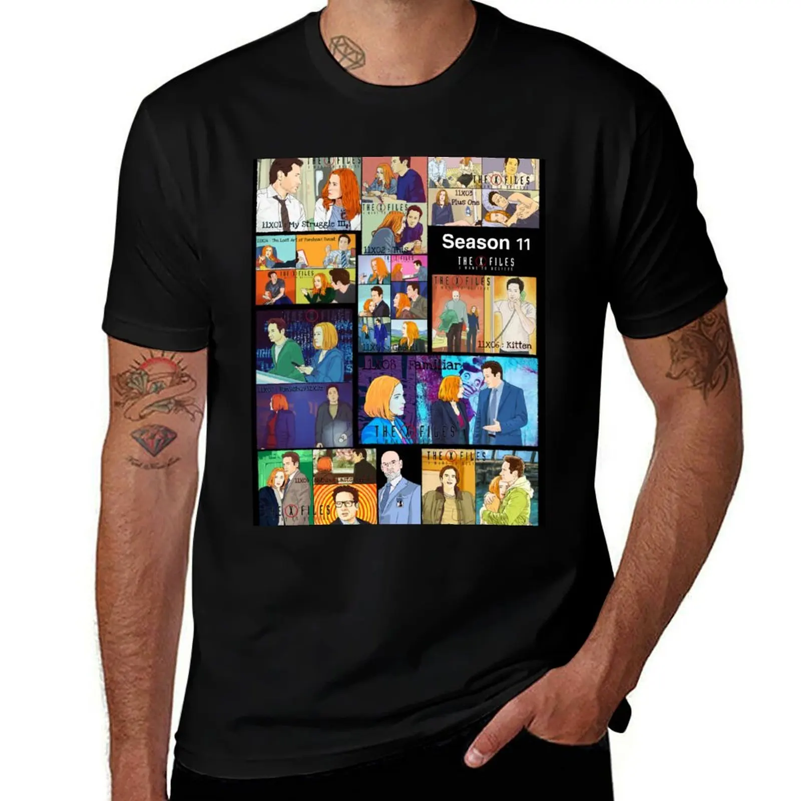 The X files season 11 all the episodes ( more 70 designs XFiles in my shop) T-Shirt Lightweight Print T-Shirt