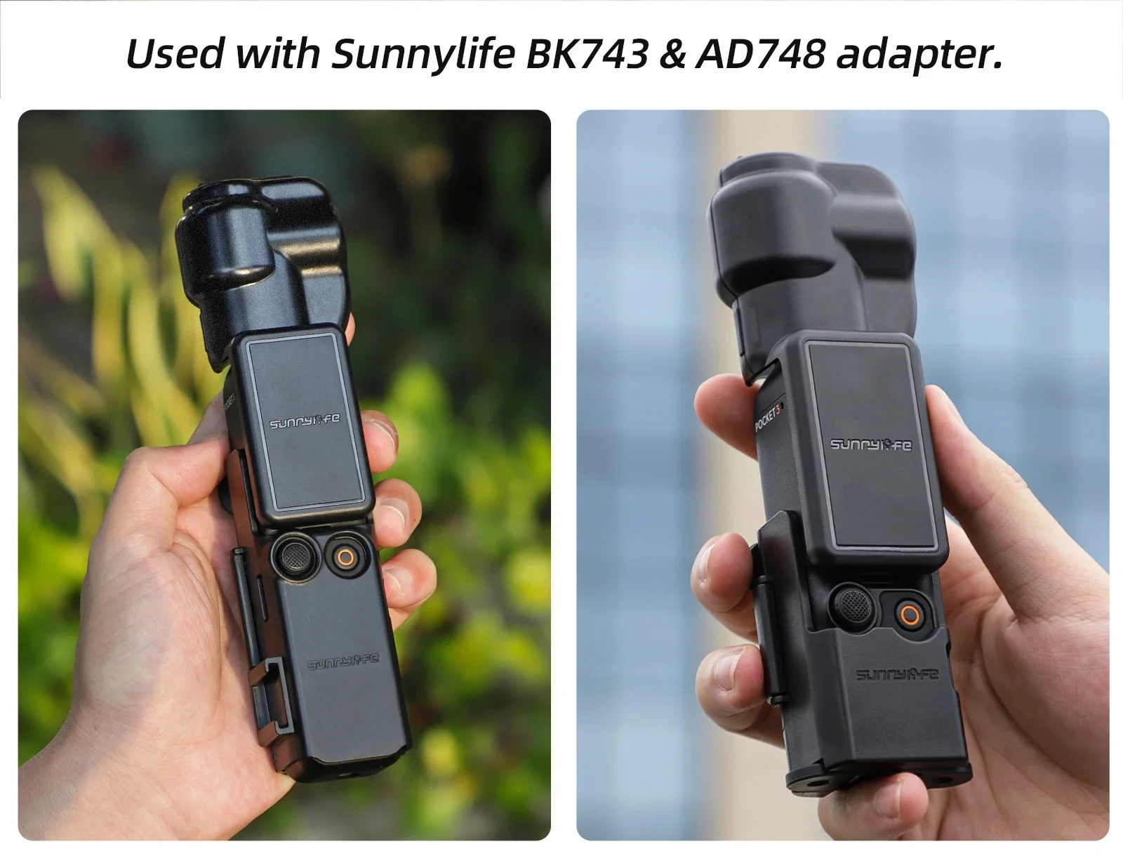 

Пластиковая фотокамера для DJI Osmo Pocket 3