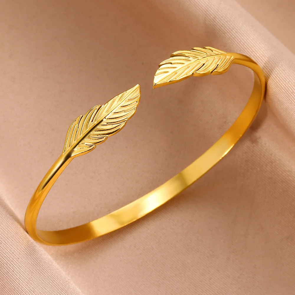 Stainless Steel Bracelets for Women Gold Color Snake Bangle 2024 Trend Femme Couple Aesthetic Jewelry Freeshipping Item pulseras