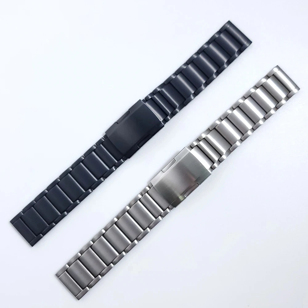 Titanium Strap For Garmin Vivoactive 4/Venu 2/Forerunner 265 255 Music Watch Metal Band Wristbands Bracelet 20mm 22mm Accessorie