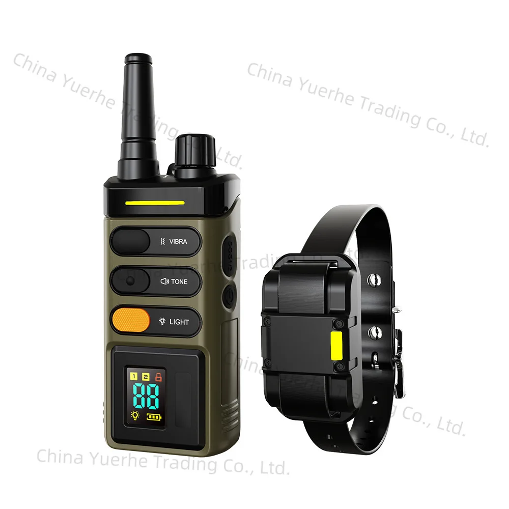 

distance 1600 meters dog remote control training electronic collar anti-barking device PATPET private mold dog training device