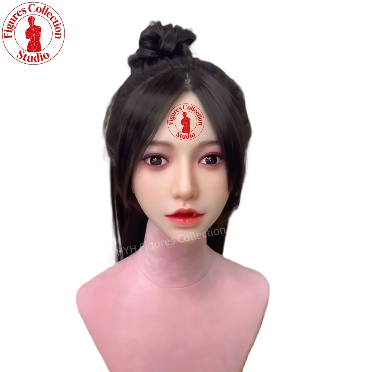 

Artisan Makeup Head HYH-SHB-KX-0006 Life-Size, M16 Interface, Ultra-Realistic for Hairstyle, Jewelry, Photography