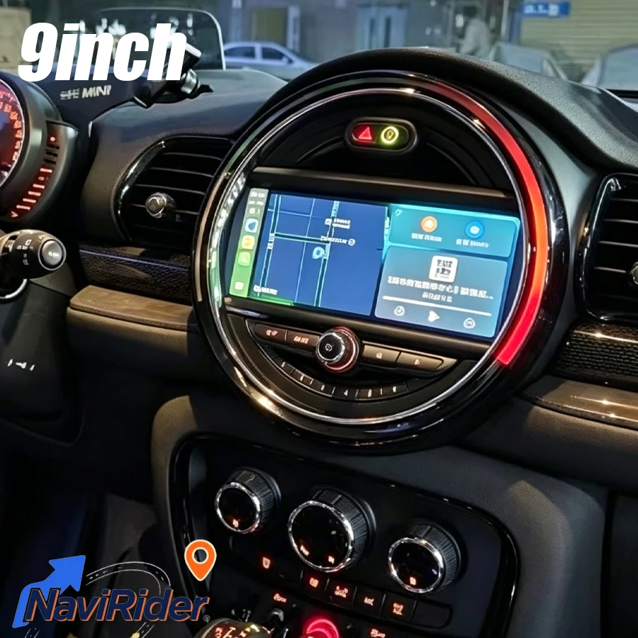 9'' Android Car Radio For BMW MINI F54 Clueman F55 F56 2017-2020 Wireless Carplay Stereo Auto GPS Multimedia Player Navigation