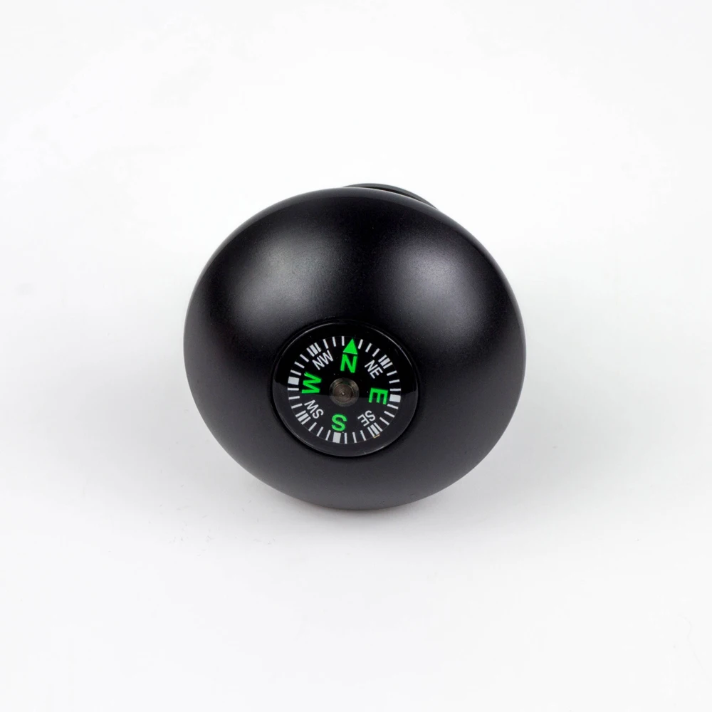 Trípode monopié de 1/4 "y 3/8" con mango adaptador, palo para caminar, brújula, Alpenstock