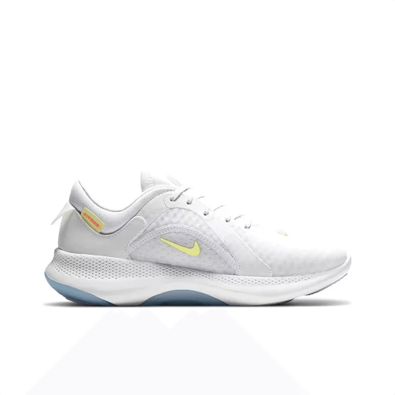 Nike Joyride Dual Run 2 Antislip Handige korte dames Veelzijdige stijlvolle hardloopschoenen Wit/Geel/Blauw CT0311-102