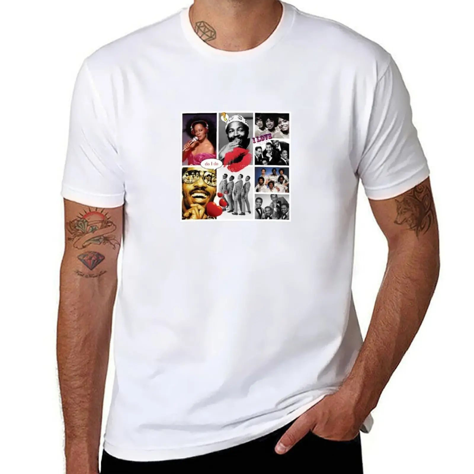 

Motown Music T-Shirt man t shirt summer cotton t shirt man T-Shirt