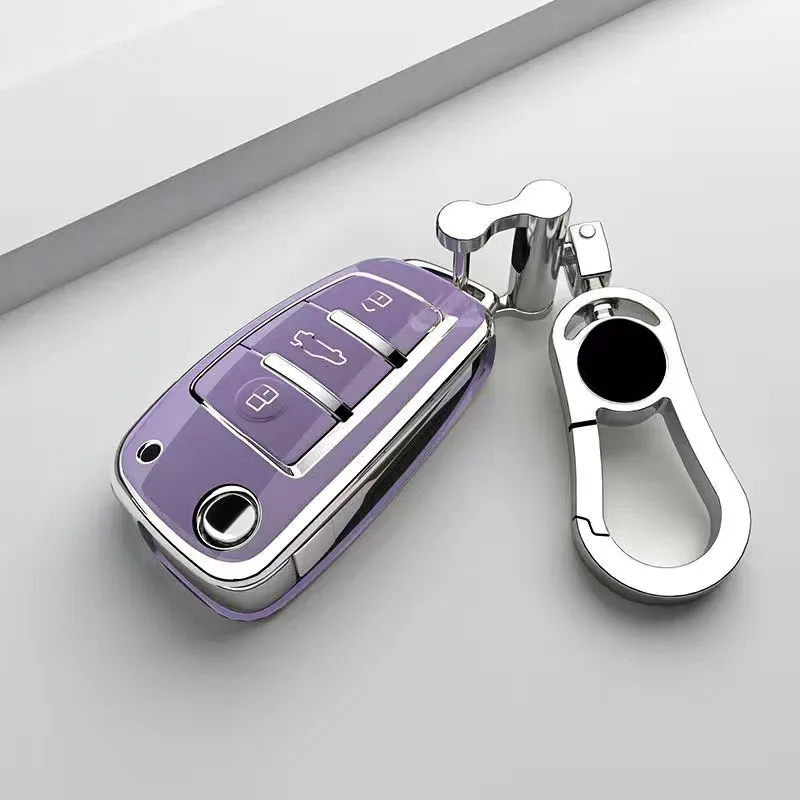 

TPU Car Key Case Remote Protector Shell For Audi Q1 Q2 Q3 Q4 Q5 Q6 Q7 Q8 A1 A2 A3 A4 A5 A6 A7 A8 TT RS3 RS7 B7 C5 C6 TTS R8 S6R